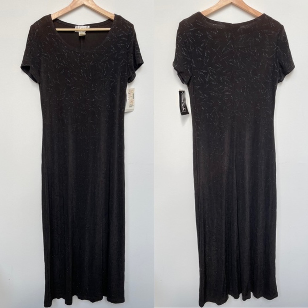 Vintage Ronnie Nicole sparkle maxi dress 12
